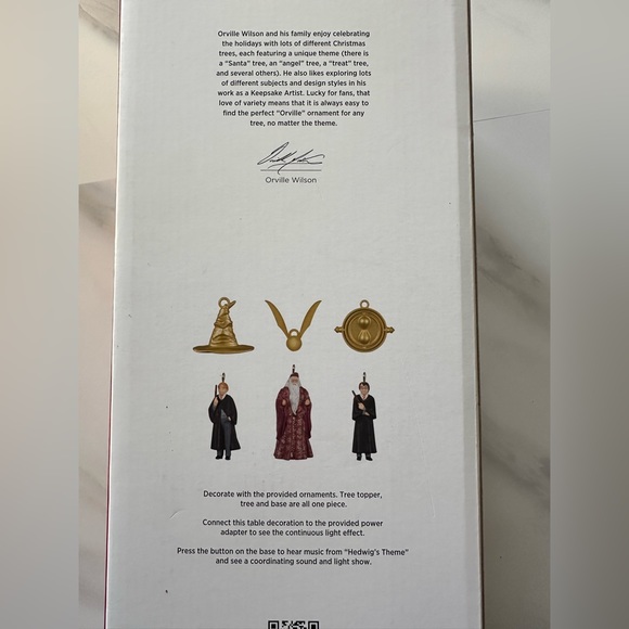 Hallmark Harry Potter Christmas tree set. Never removed from the box. - Picture 3 of 8